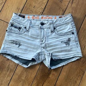 Rock revival Anya jean shorts